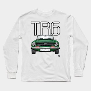 Geo3Doodles TR6 (Green) Doodle Long Sleeve T-Shirt